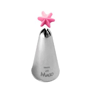 Mostrar detalhes de Bico Inox 26 Pitanga - MAGO Imagem de Bico Inox 26 Pitanga - MAGO